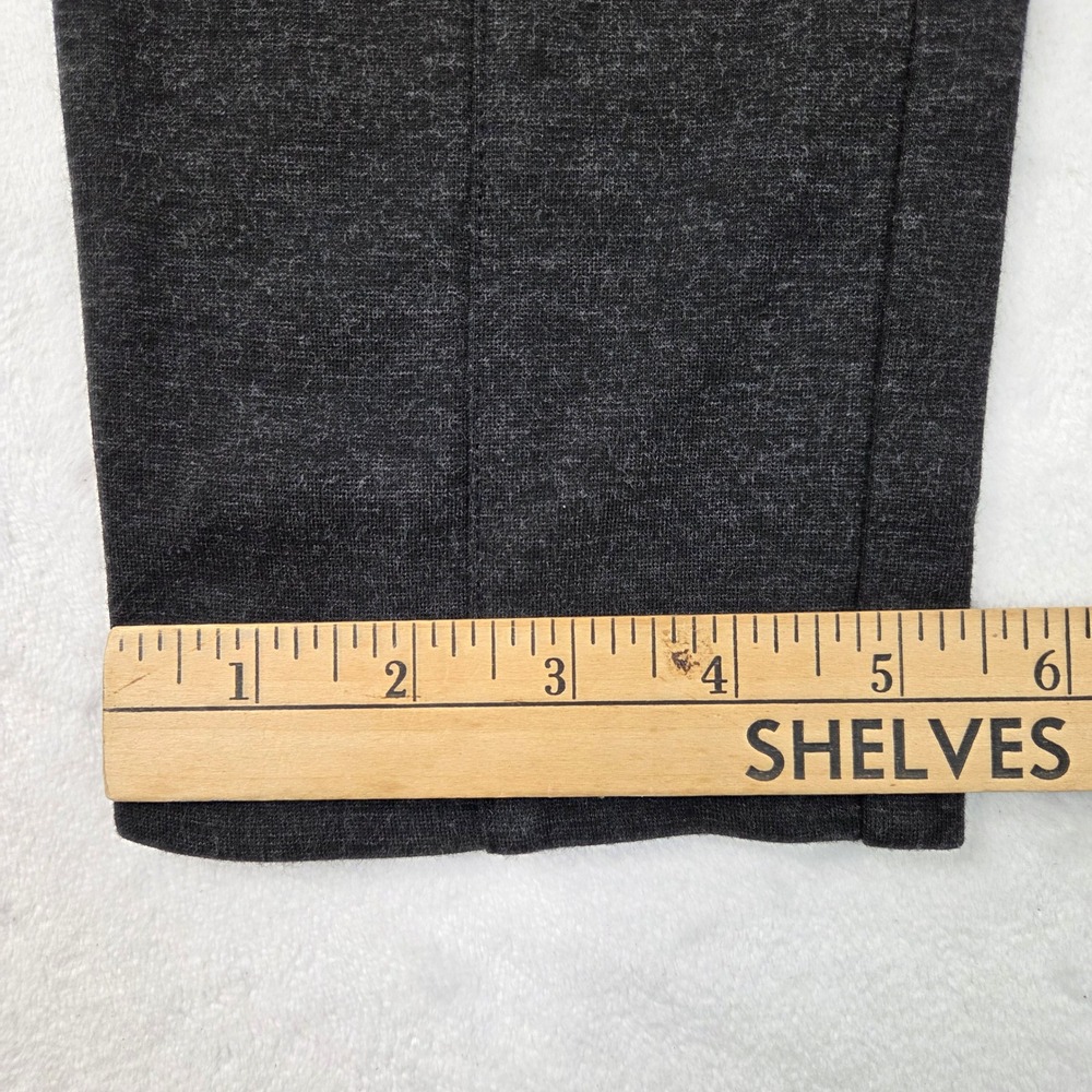 Cabi Trousers Women Size 2 Charcoal Gray Ponte Double Button Straight Excellent - Picture 7 of 10